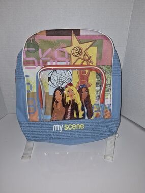 Mattel My Scene Light Blue Girls Backpack